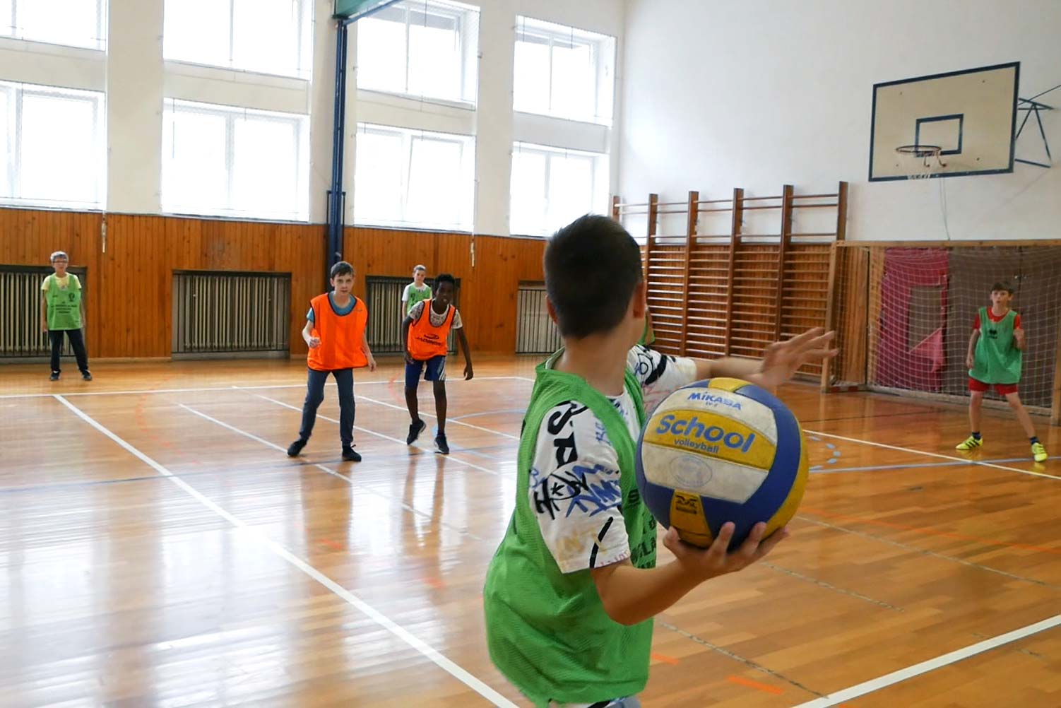 Telocvičňa - vybijaná